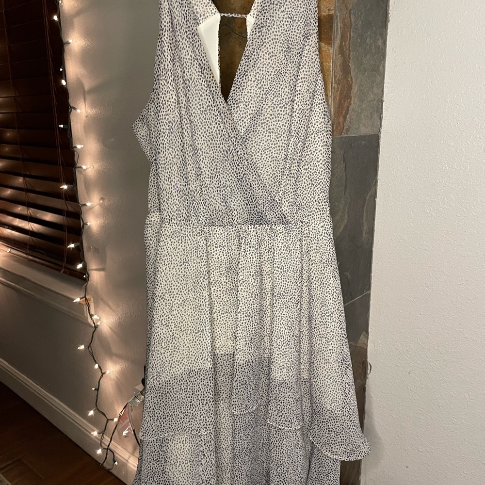 Bcbgeneration Backless White And Black Dress - image 2